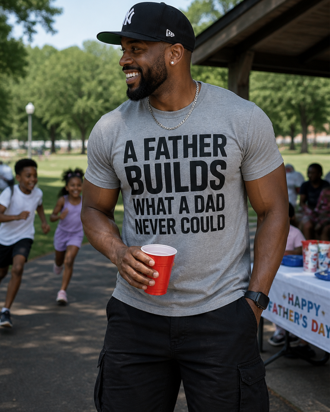 A Father Builds What A Dad Never Could