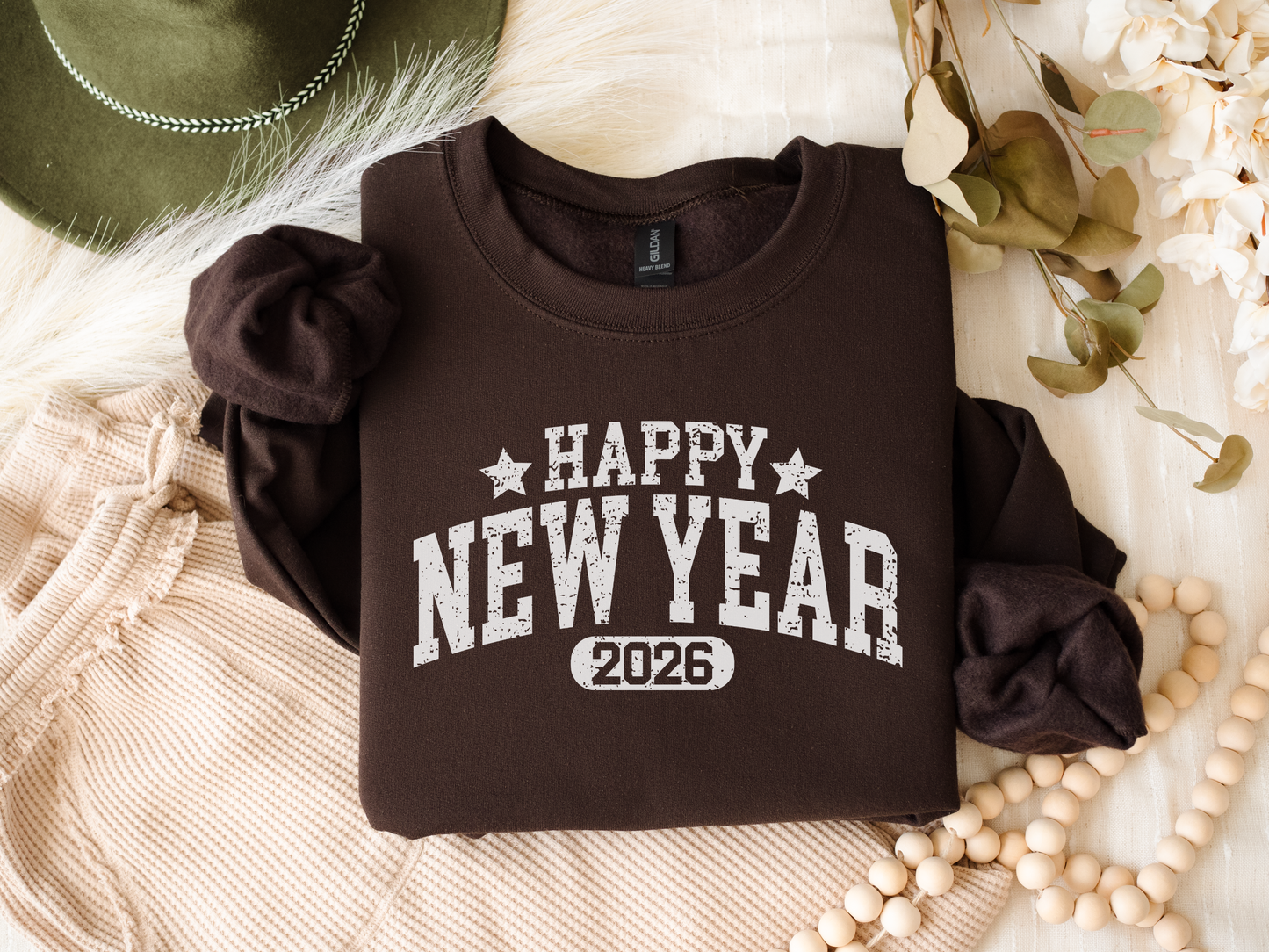 College Font Happy New Year Shirt
