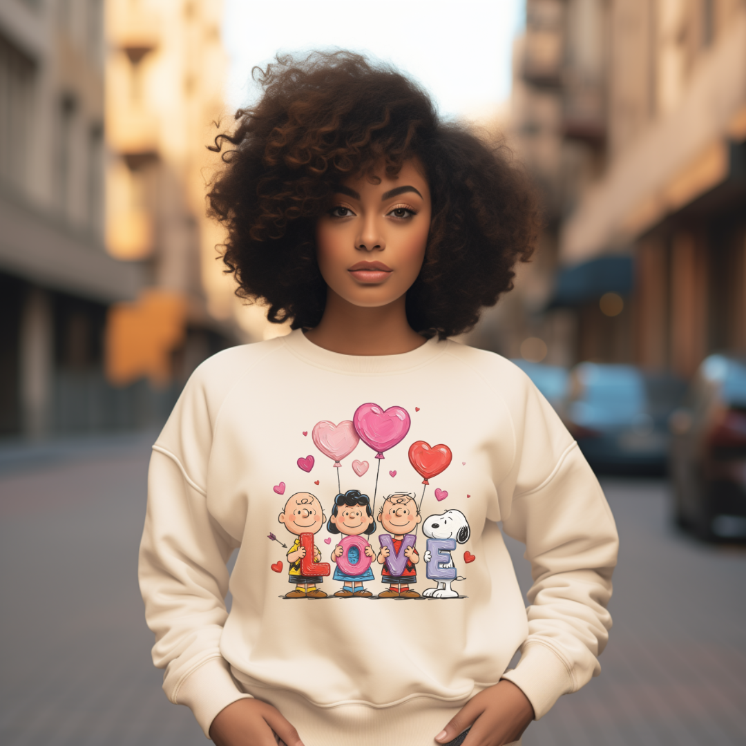 Peanuts Friends Valentine Shirt