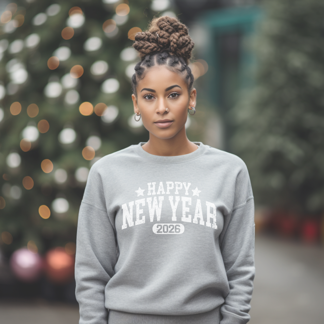 College Font Happy New Year Shirt