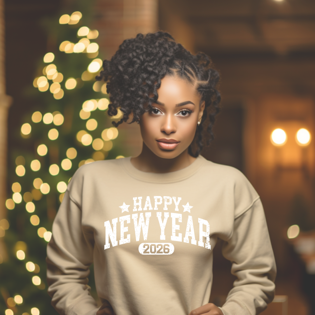 College Font Happy New Year Shirt