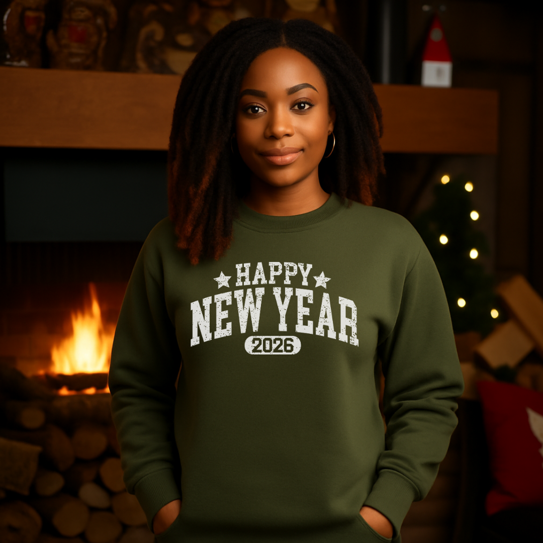 College Font Happy New Year Shirt