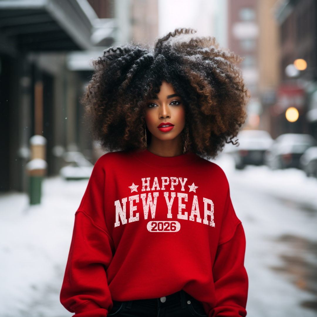 College Font Happy New Year Shirt